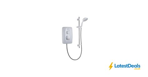 Mira Sprint Multi Fit White 85kw Electric Shower £10599 At Screwfix