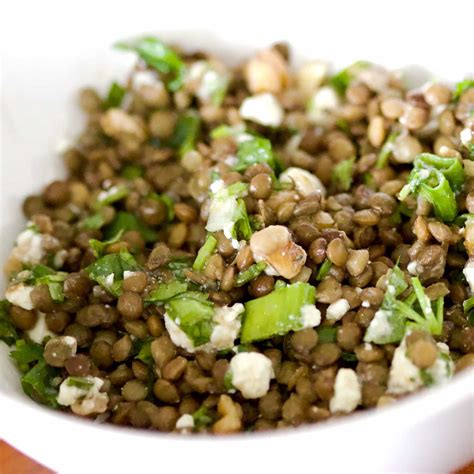 Lentil Feta Walnut Salad – The Bossy Kitchen