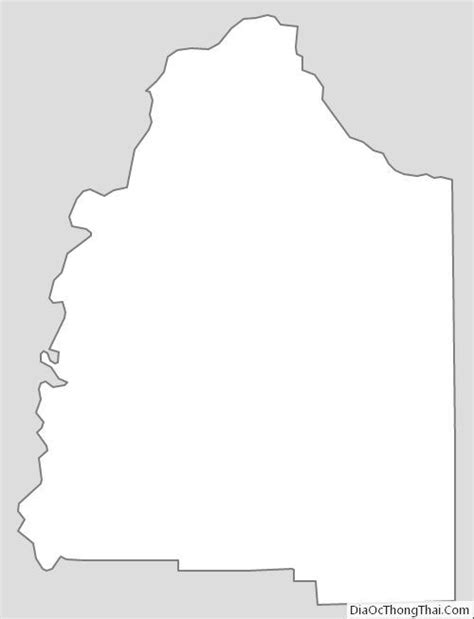 Outline Map Of Gilchrist County Florida Us Map Outline County