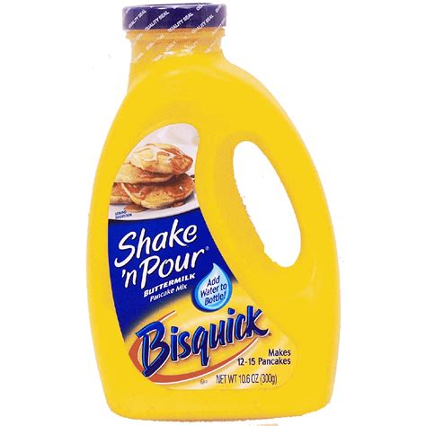 Bisquick Shake N Pour Buttermilk Pancake Mix Makes 12 15 Panca10 6oz