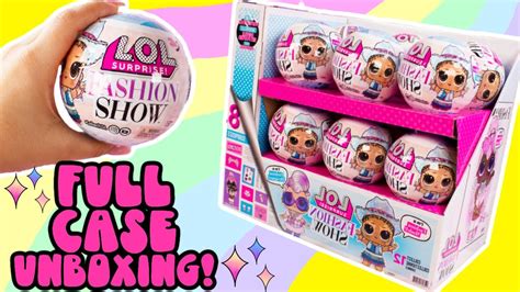 Lol Fashion Show Dolls Full Case Unboxing Youtube