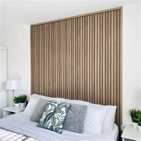 Oak 3d Wall Panels Wall Slats Wide Size 50mm Bedroom 57 OFF