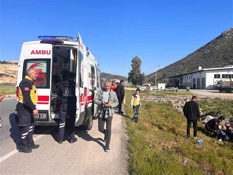 Milas ta iki motosiklet çarpıştı 1 i ağır 2 yaralı Haber Milas