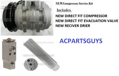 Ac Compressor Drier Valve Package Kit Kubota L T T