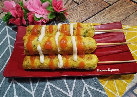 Resep 172 Sostel Sosis Telur Tanpa Cetakan Oleh Mama Albiyan Cookpad