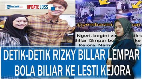 Ngeri Ini Video Detik Detik Rizky Billar Lempar Bola Biliar Ke Lesti