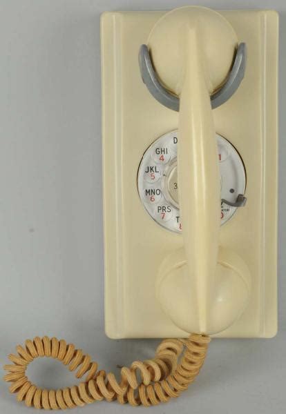 Lot Detail Western Electric Ivory 354 Wall Telephone