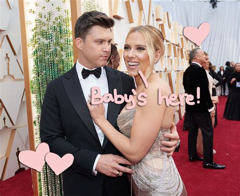 Scarlett Johansson & Colin Jost Welcome First Baby Together! - Perez Hilton