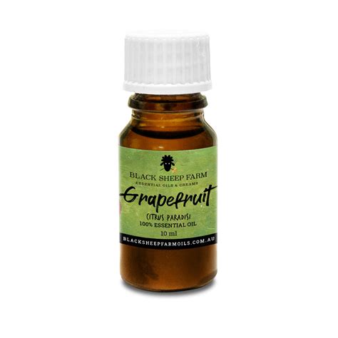 Grapefruit (Citrus paradisi) - 100% Essential Oil - Black Sheep Farm Oils