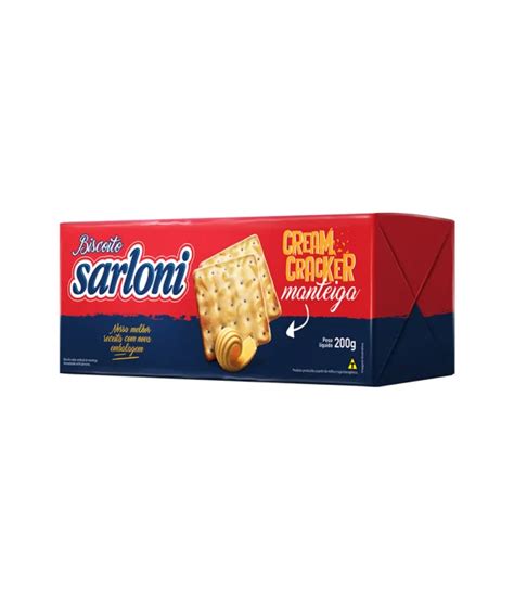 Biscoito Cream Cracker Manteiga G Villoni Alimentos