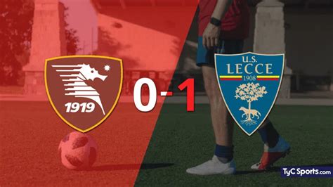 Salernitana vs Lecce en vivo seguí el partido minuto a minuto TyC