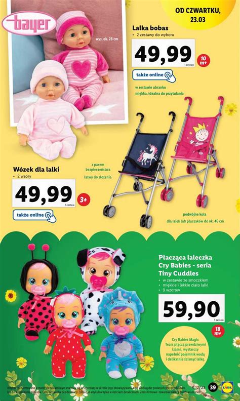 Lidl Katalog Lalka P Acz Ca W Zek Dla Lalki Lalka Bobas