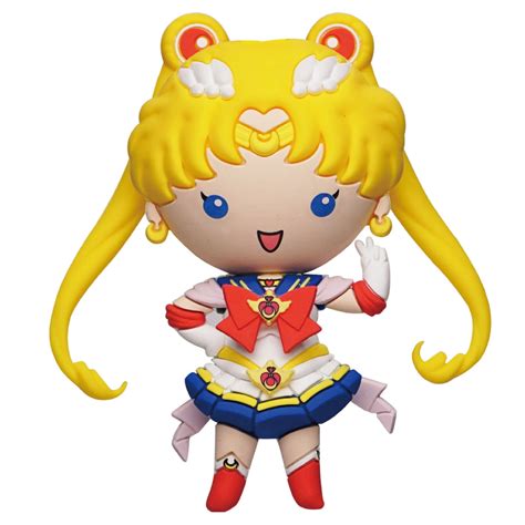 Super Sailor Moon 3d Foam Magnet The Pink A La Mode