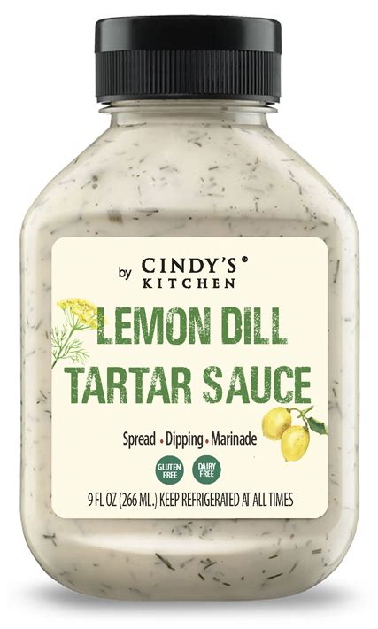 Cindys Kitchen Productlemon Dill Tartar Sauce