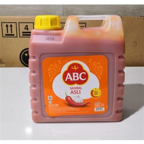 Jual Saos Sambal Abc 57kg Jerigen 5 7kg Shopee Indonesia