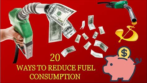 20 Ways To Reduce Fuel Consumption Youtube