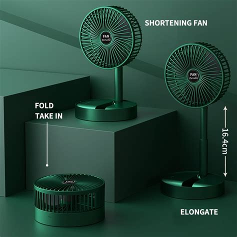 Ventilador Port Til Recargable Por Usb Miniventilador El Ctrico