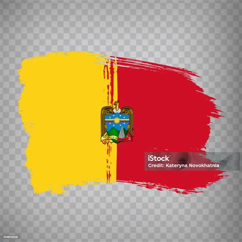 Flag Pichincha Province Brush Strokes Flag Of Pichincha Province On ...