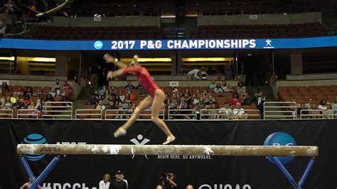 Ashton Locklear Balance Beam 2017 Pandg Championships Senior Women