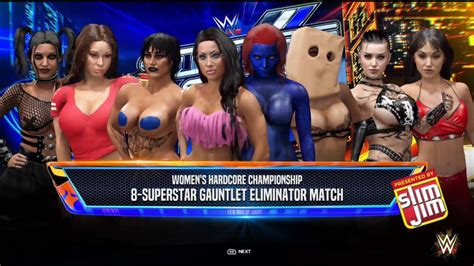 Title Match Woman Gauntlet Eliminator For Hardcore Championship