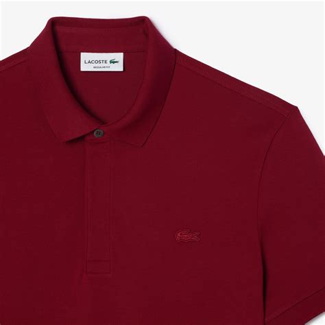 Lacoste Paris Erkek Regular Fit Bordo Polo Ph Lacoste