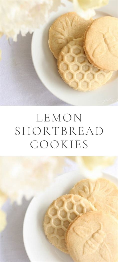 Lemon Shortbread Cookies Julie Blanner