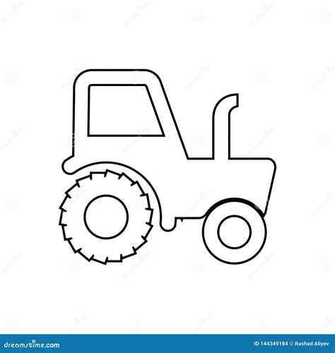 Tractor Outline Stock Illustrations – 4,108 Tractor Outline Stock ...