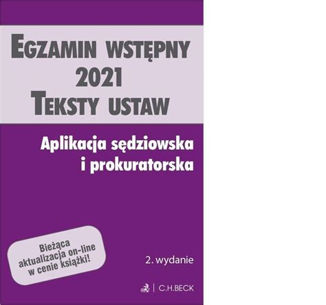 Egzamin Wst Pny Teksty Ustaw Aplikacja S Dzio Ceny I Opinie