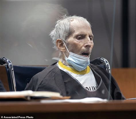 Real Estate Heir Robert Durst Frail New Mugshot Taken On Hospital Bed