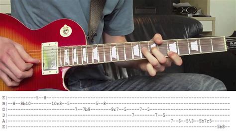 Slash Style Rock Lick Guitar Lesson With Tabs Paradise City Solo