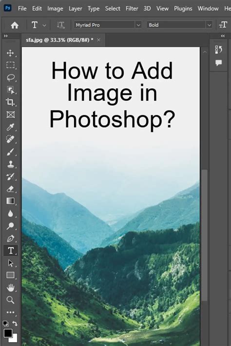 How To Add Image In Photoshop