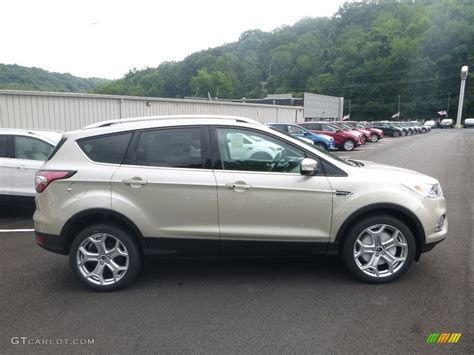 2017 White Gold Ford Escape Titanium 4wd 121808217 Photo 4 Gtcarlot