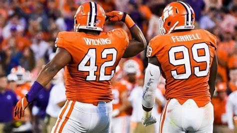 Clemson Tied For Most On Espn Top 50 Players List Tigernet