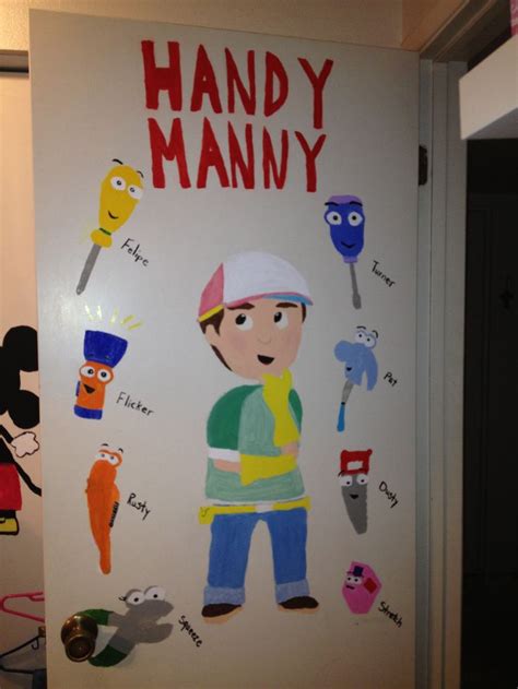 Handy Manny and his tools