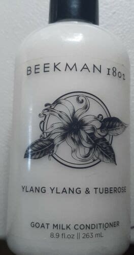 New Sealed Beekman 1802 Goat Milk Conditioner Ylang Ylang And Tuberose 8