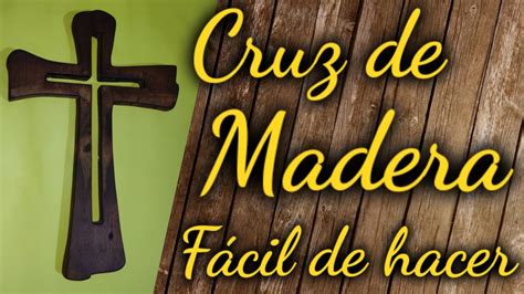 Cómo hacer un Crucifijo de madera How to make a wooden crucifix YouTube