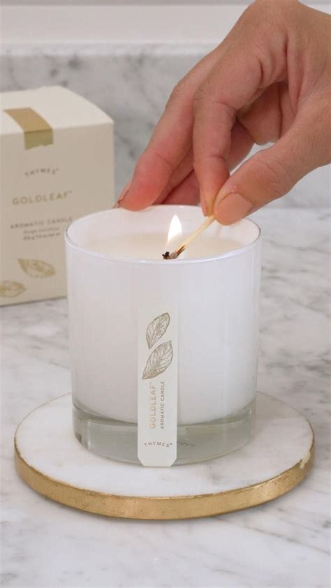 Thymes Candles [Video] | Scented candle jars, Candles photography ...