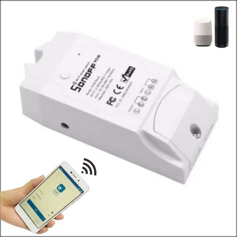 Sonoff Pow R2 16A Wifi Smart Switch Monitor Energy Usage Smart Home