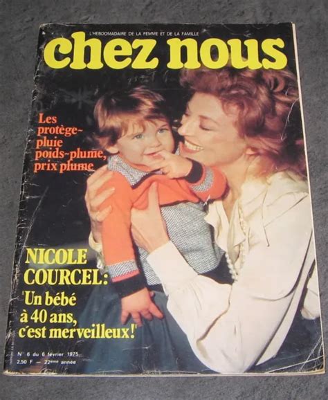 NICOLE COURCEL RENÉ Goscinny Albert Uderzo revue Chez Nous