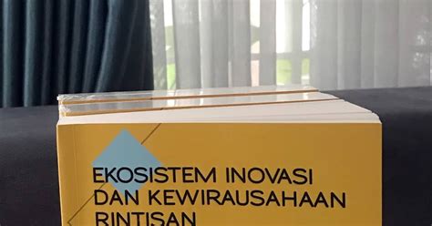 BOOK REVIEW EKOSISTEM INOVASI DAN KEWIRAUSAHAAN RINTISAN