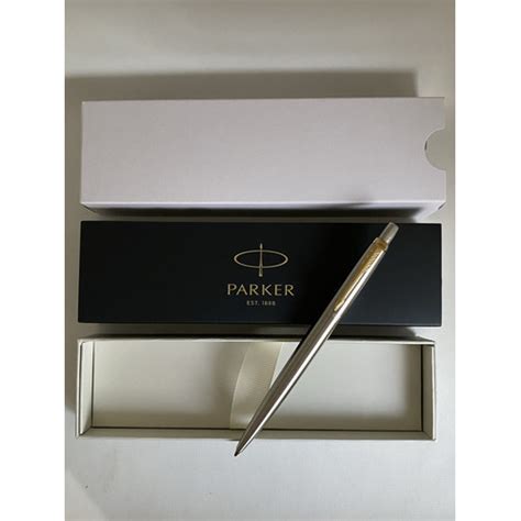 Jual Parker Jotter Original Stainless Steel Gold Trim Jakarta Barat