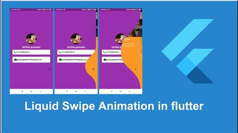 How To Create Liquid Swipe Animation In Flutter Liquid Swipe Flutter