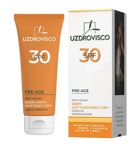 Krem Do Twarzy Antyoksydacyjny Peptydowy Przeciwzmarszczkowy SPF 30 50