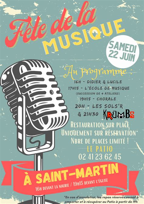 Fête de la musique Saint Martin du Fouilloux