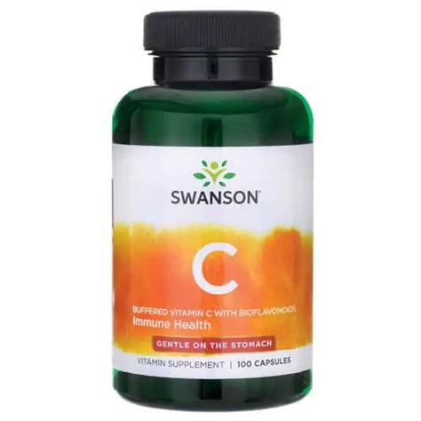 Swanson Buffered Vitamin C With Bioflavonoids Caps Buy Online