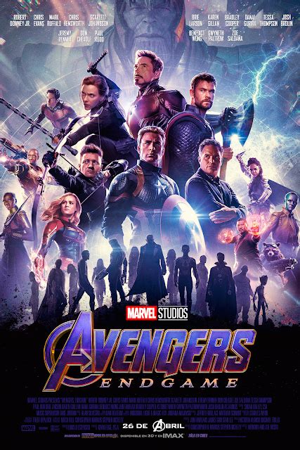 Marvel Spoiler Oficial Avengers Endgame Poster Espa Ol Latino K