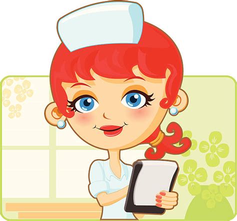 70 Redhead Nurse Illustrations Royalty Free Vector Graphics And Clip