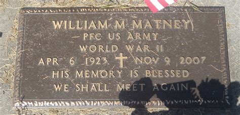 William Mckinley Matney Find A Grave Memorial