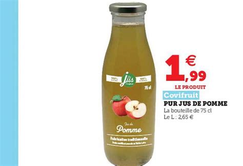 Promo Pur Jus De Pomme Covifruit Chez Hyper U ICatalogue Fr