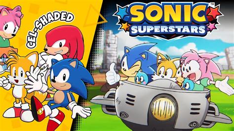 Sonic Superstars Comic Book Skin Pack Showcase Youtube